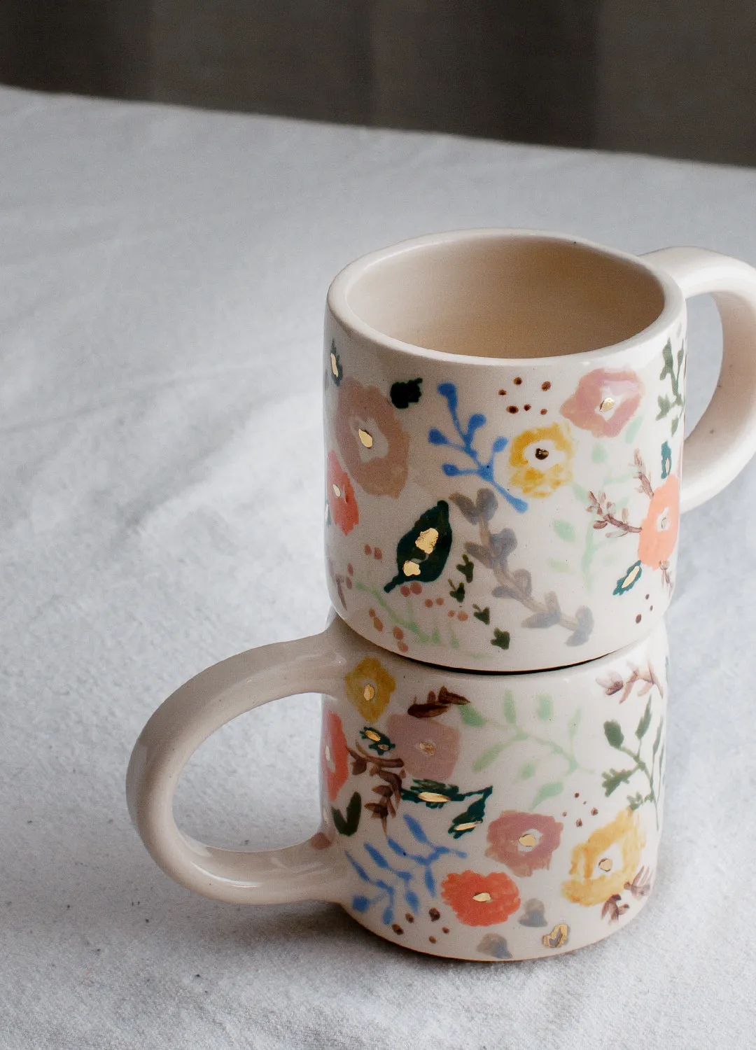 Wildflowers Mug - Off White