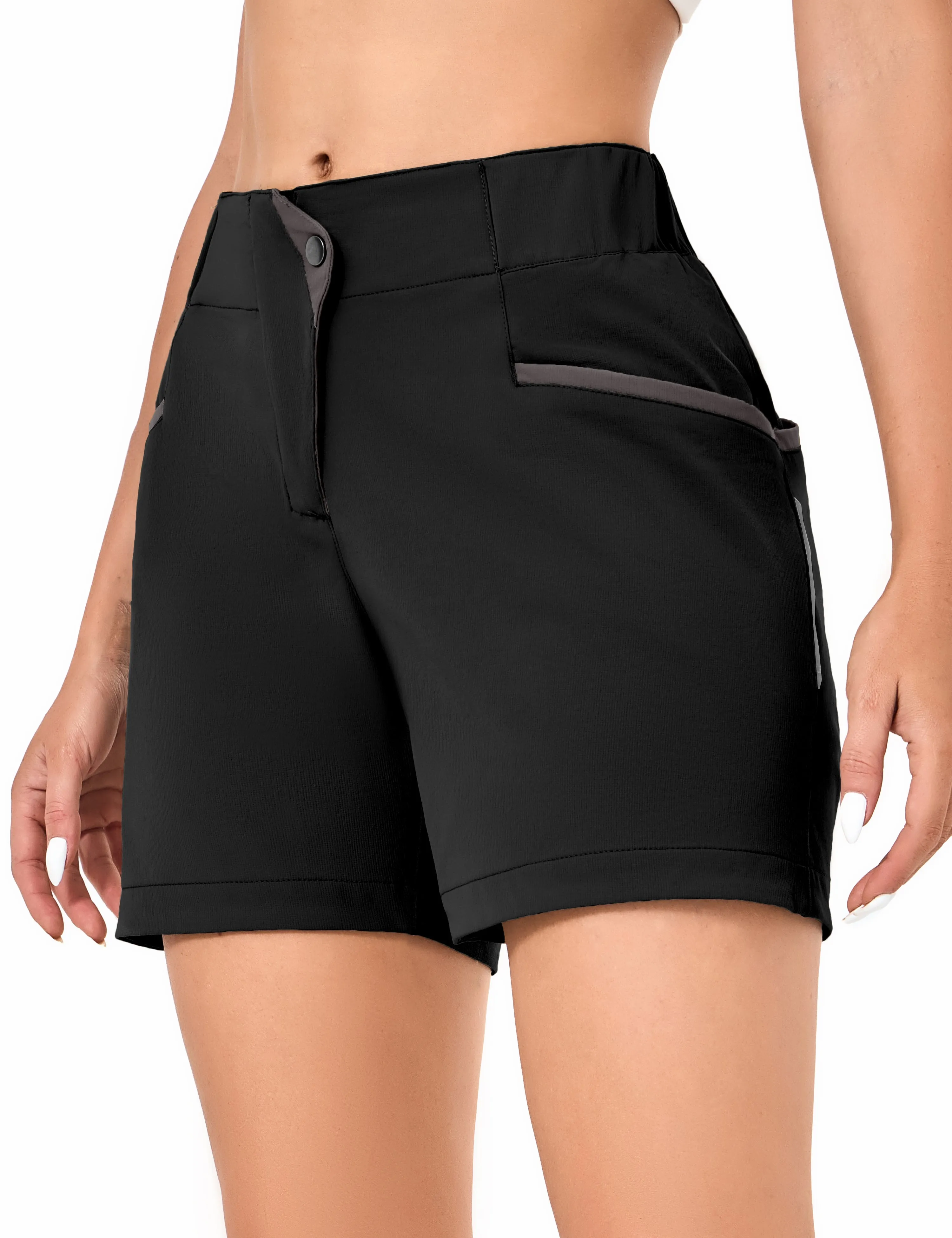 Women's Stretch Quick Dry Shorts for Hiking Travel Casual