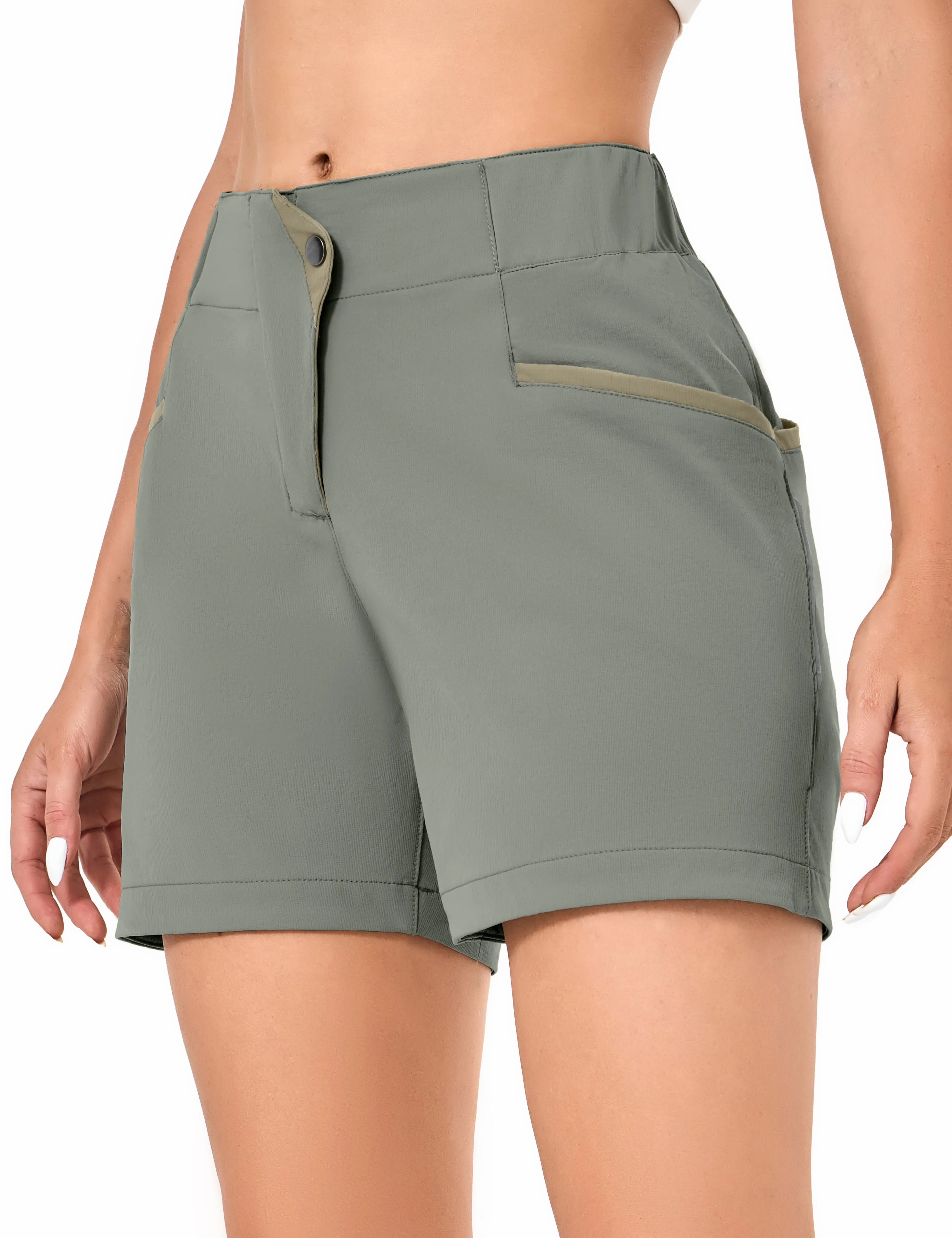 Women's Stretch Quick Dry Shorts for Hiking Travel Casual