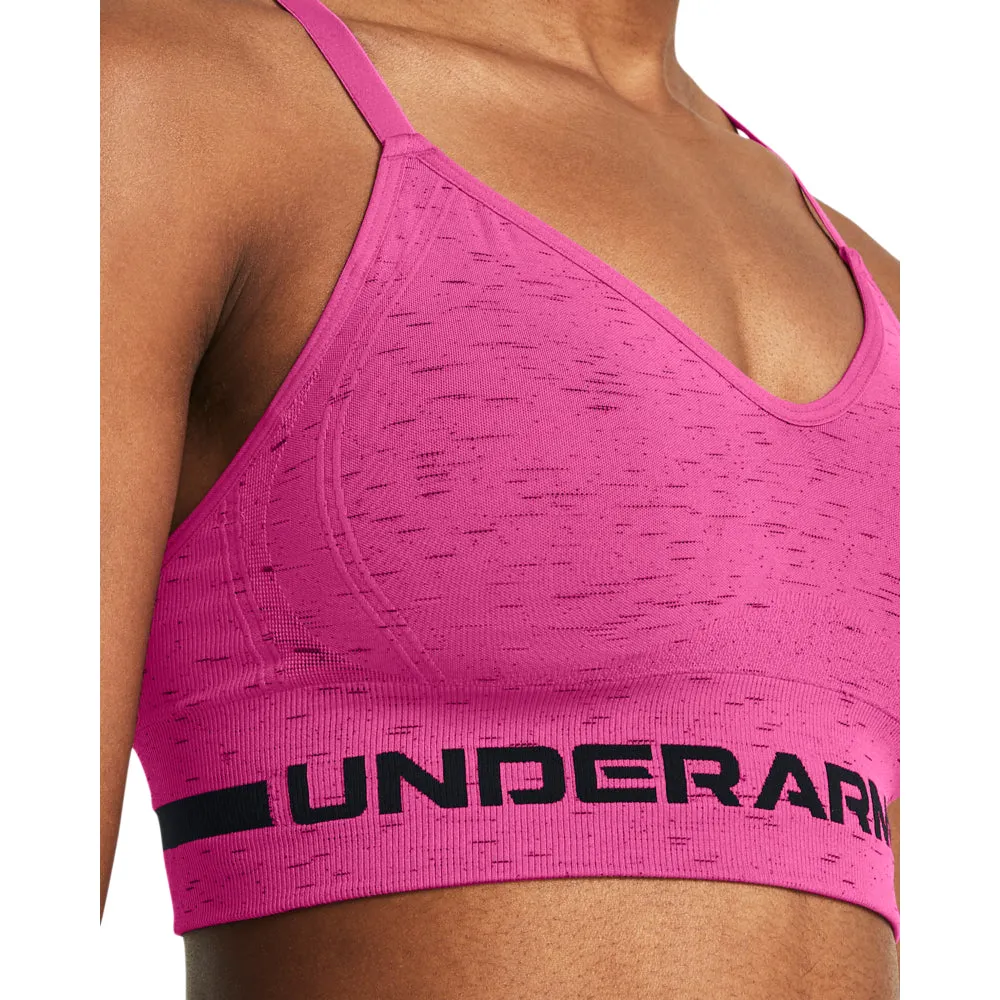 Women's Under Armour Seamless Low Long Heather Bra