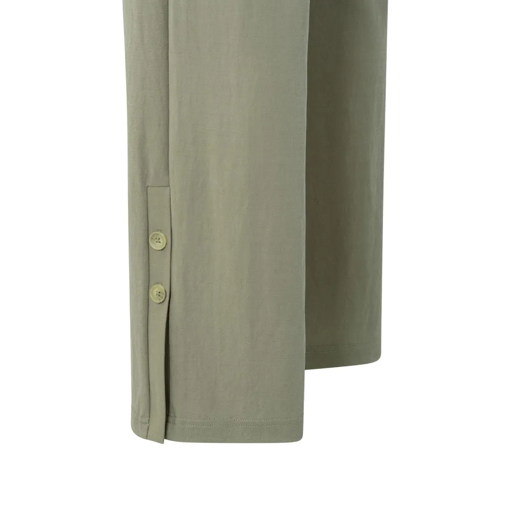 YAYA Jersey Wide Leg Trousers