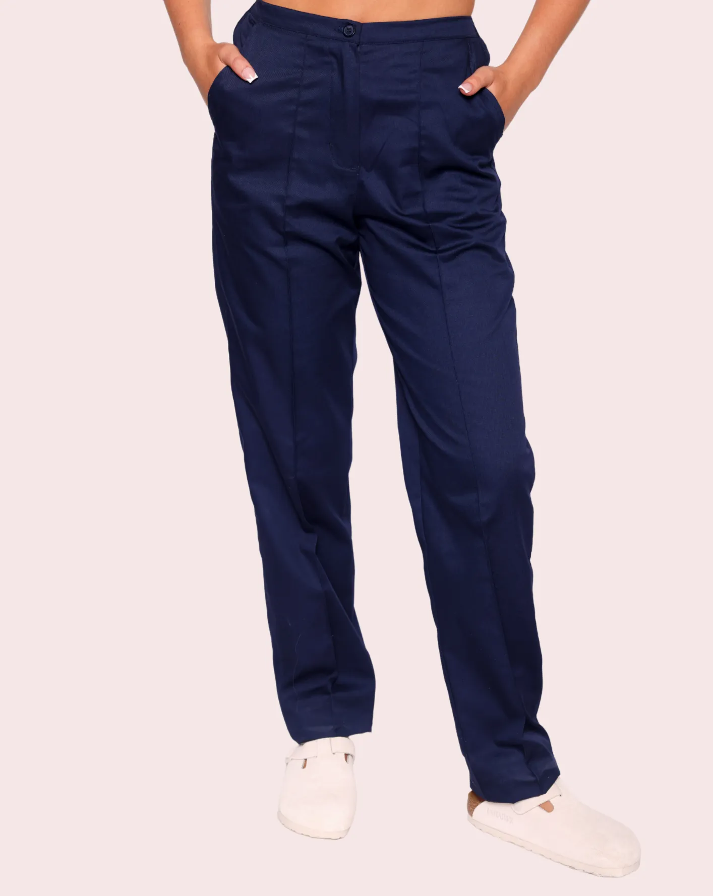 York Women's Navy Healthcare Trousers